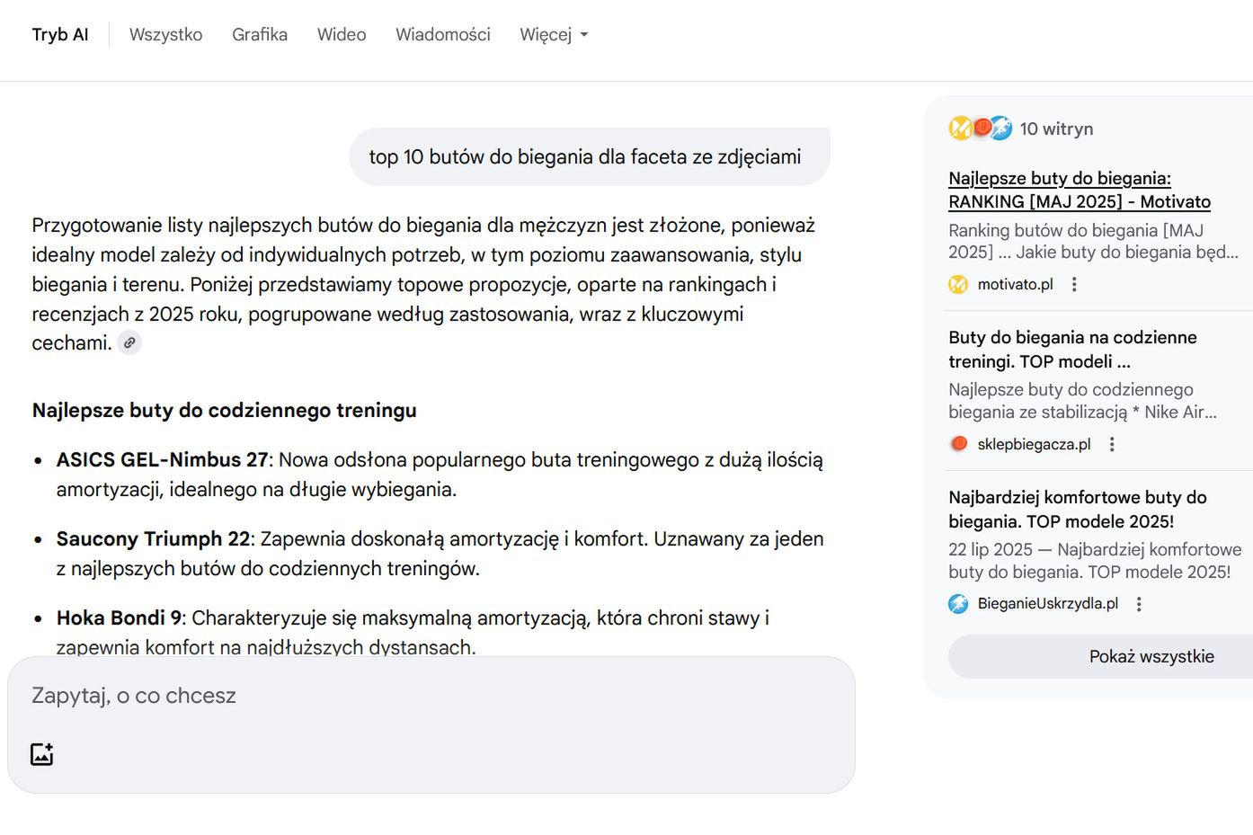 Google uruchomił tryb AI w Polsce. 