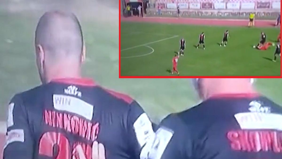 Nikola Ninković zobaczył czerwoną kartkę