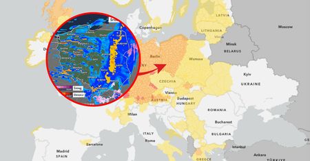 Polska podzielona. Silny wiatr i burze. Wydano alerty