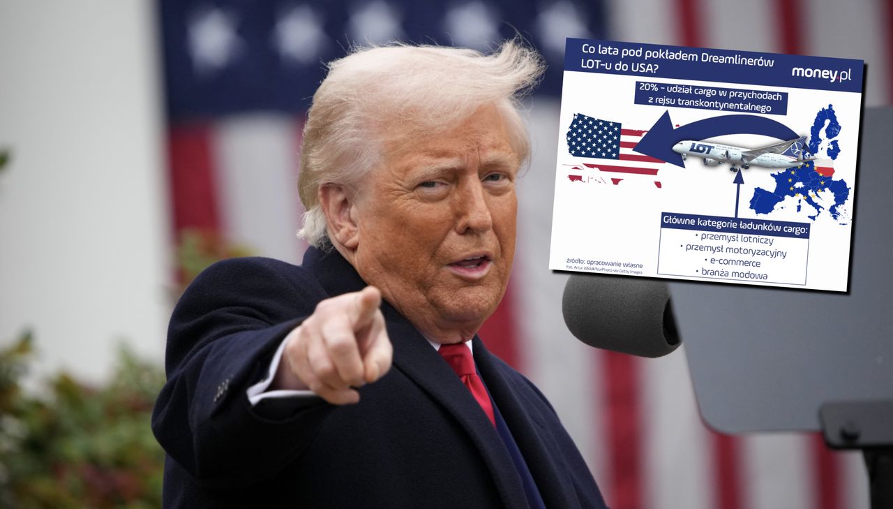 Trump uderzył w jeden z filarów biznesu cargo LOT-u, potem zmienił zdanie. Co dalej?