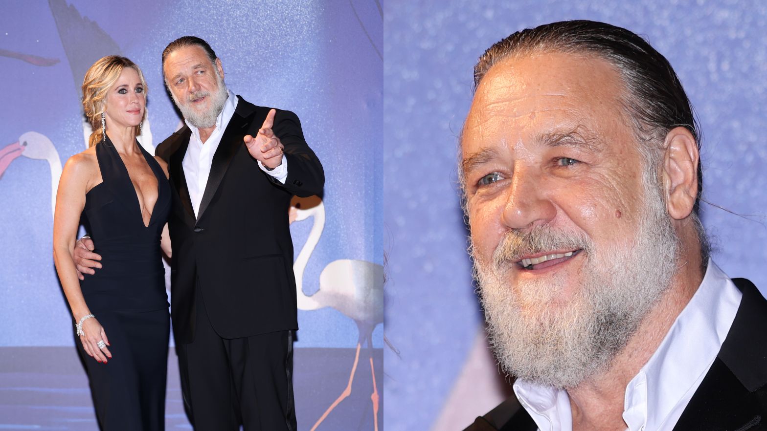 Russell Crowe zadaje szyku na Festiwalu Filmowym w Wenecji