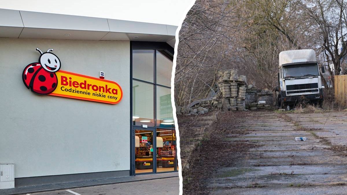 Biedronka stanie w miejscu dawnego skupu złomu