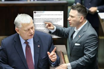 "Suski, gnomie". Mentzen ostro zareagował na słowa polityka PiS