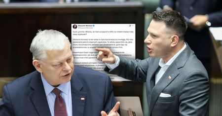 "Suski, gnomie". Mentzen ostro zareagował na słowa polityka PiS