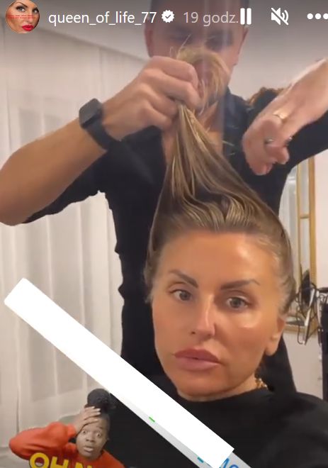 Dagmara Kaźmierska zaskoczyła internautów nagraniem z wizyty u fryzjera