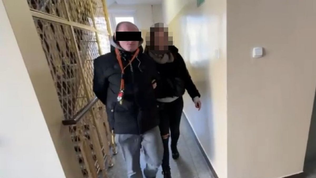 Złodziej zatrzymany przez warszawską policję.