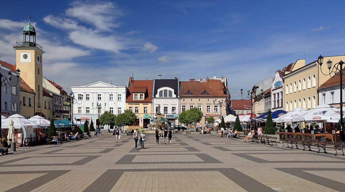 Rynek w Rybniku.