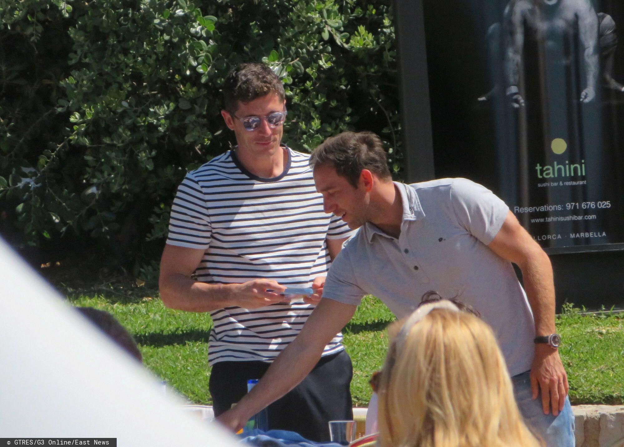 Anna i Robert Lewandowscy na Majroce