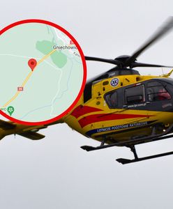 Śmiertelny wypadek pod Wrocławiem. Lądował LPR