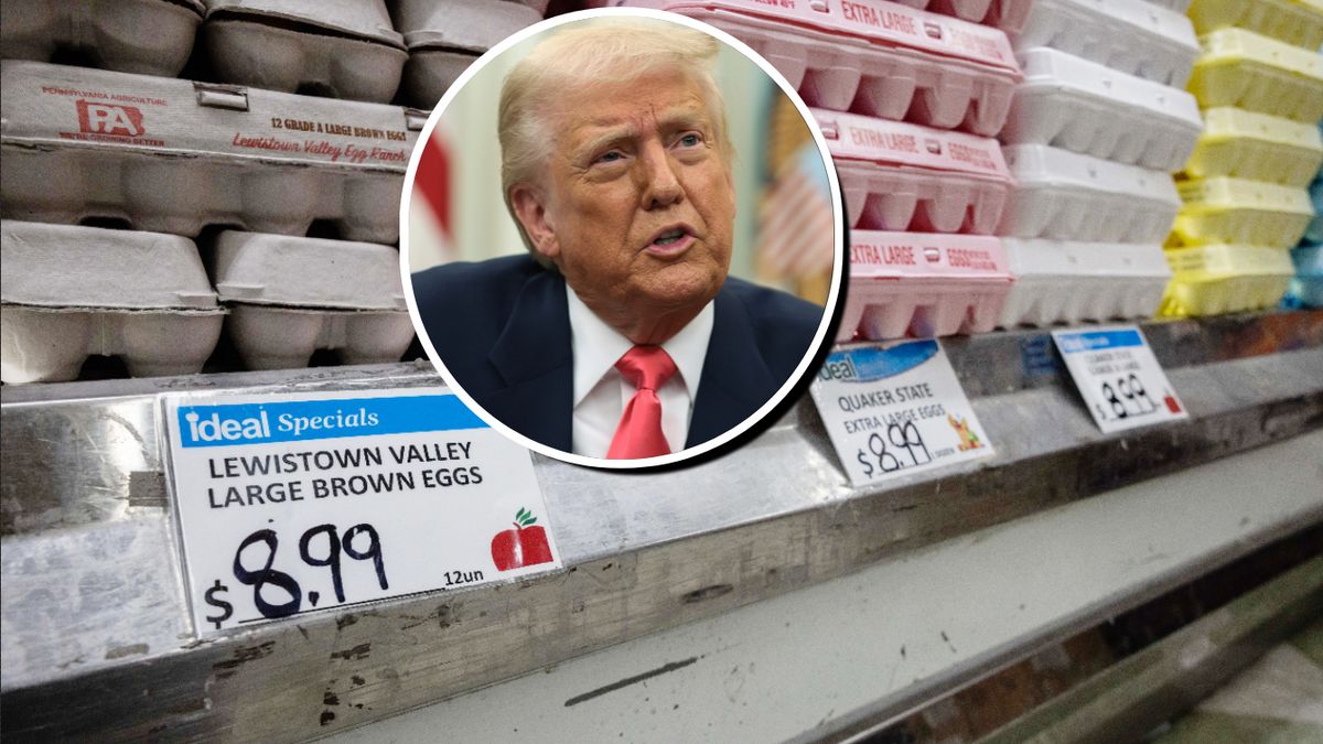 Ceny jaj w USA wystrzeliły. Donald Trump ma problem