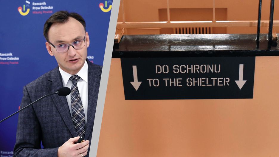 Pawlak: jeśli w szkole jest schron, to powinien być odświeżony, a dzieci powinny o nim wiedzieć
