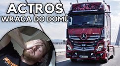 Mercedes Actros - ostatnią noc spędziłem w szoferce