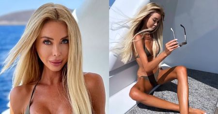 Przerażająco szczupła Julia Dybowska w bikini. Chciała pochwalić się ciałem, a zaliczyła wpadkę? "To nie wygląda naturalnie" (FOTO)