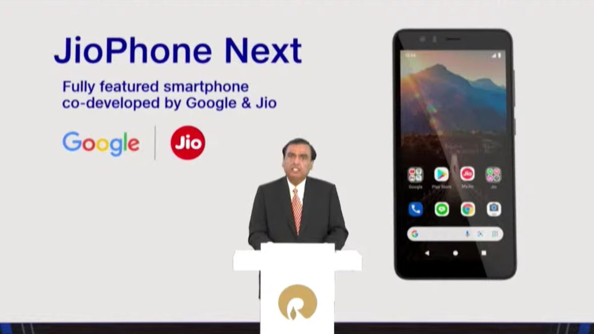 Google zapowiada jeden z najtańszych smartfonów na świecie. Oto JioPhone Next 1
