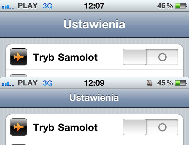 Cieńszy pasek nawigacyjny w iOS