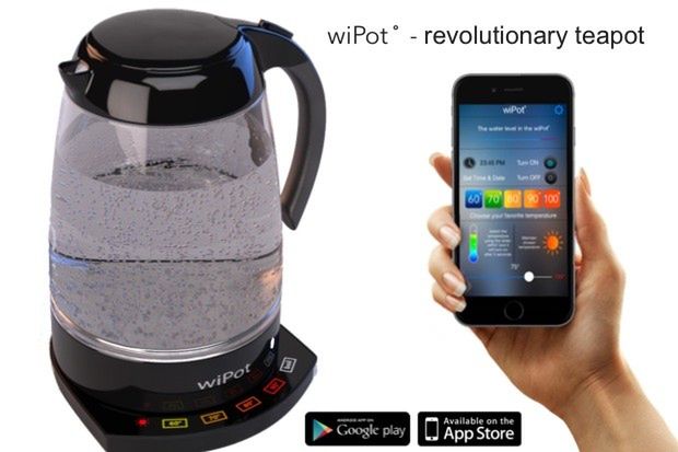 WiPot - woda na kawę gotowa bez wstawania z łóżka. Czajnik sterowany smartfonem 2