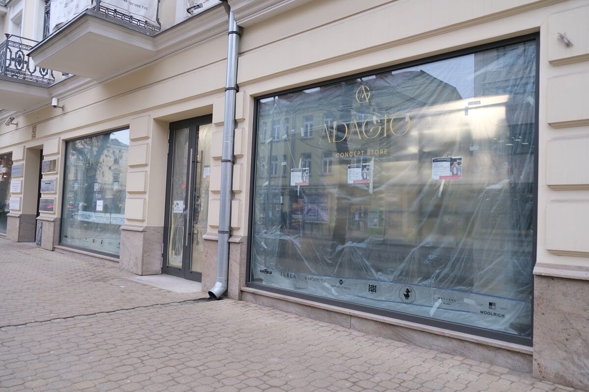 Delikatesy Ukrainoczka na dzień przed otwarciem w Lublinie