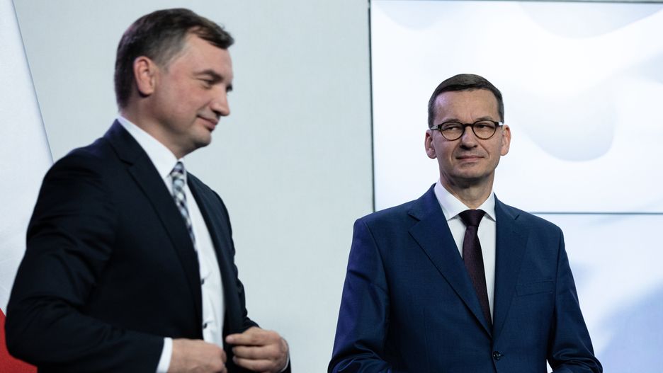 Mateusz Morawiecki i Zbigniew Ziobro 