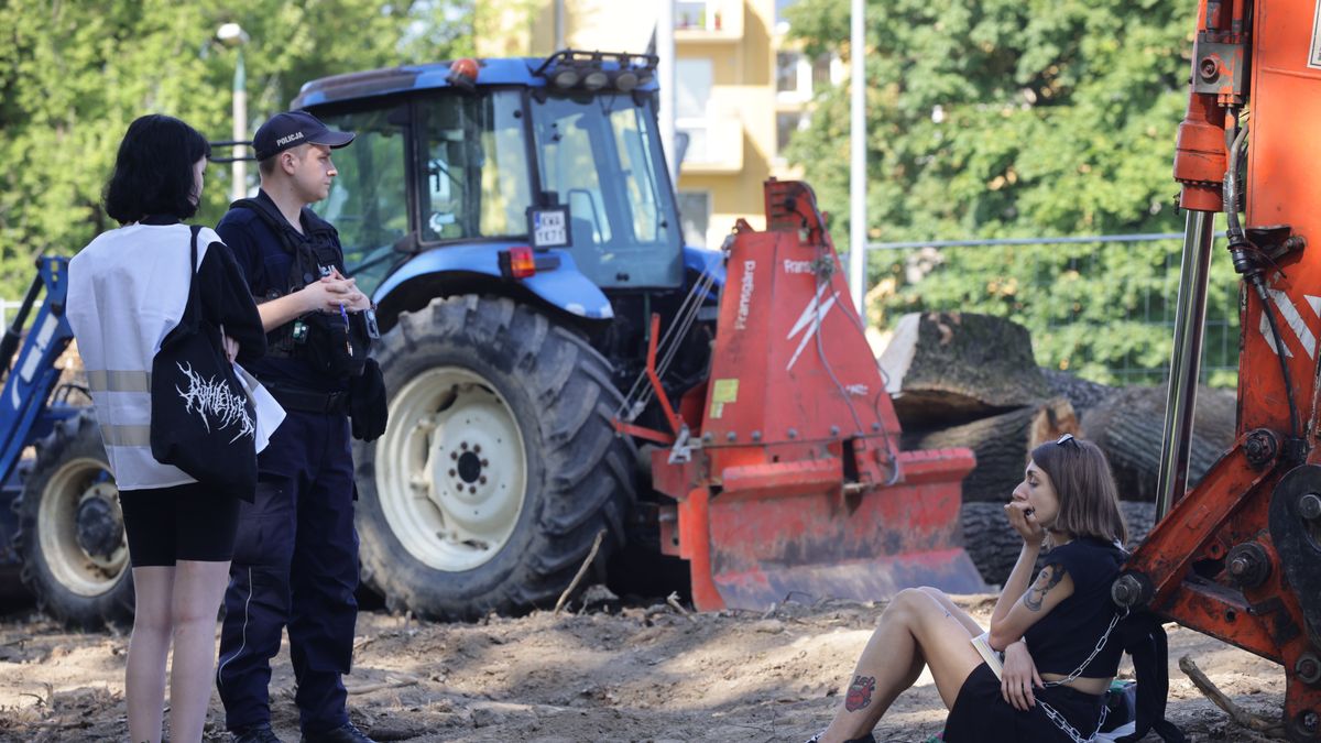 Blokada wycinki drzew w Krakowie
10.07.2023 Krakow