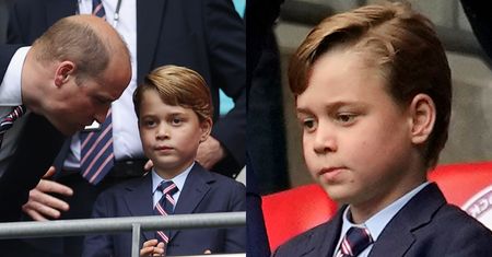 William i Kate krytykowani za wciskanie 7-letniego George'a w garnitur: "KTO TAK UBIERA DZIECKO NA MECZ?"