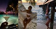Blanka Lipińska w bikini pręży się pod pomostem: "Welcome to paradise" (ZDJĘCIA)