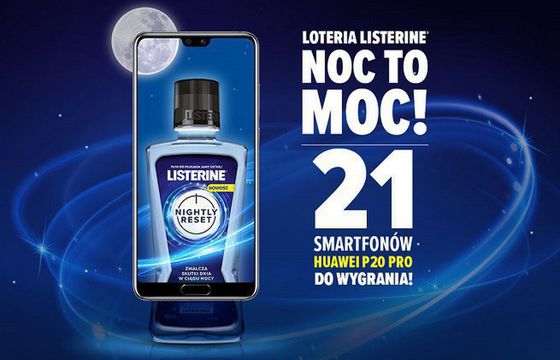 Kropka Bordo po wygranym przetargu prowadzi akcję konsumencką dla Listerine