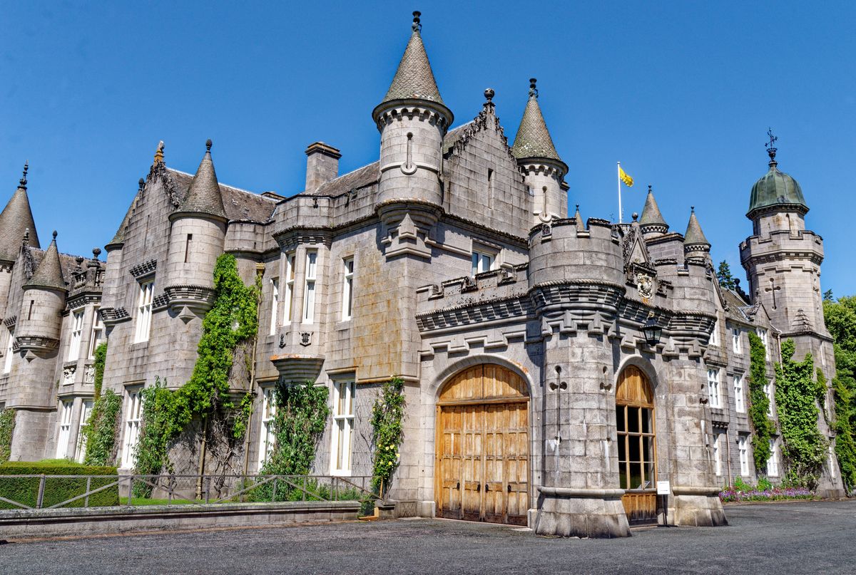 Zamek Balmoral w Szkocji