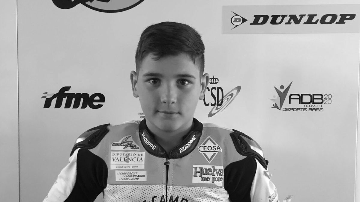 Nie żyje Hugo Millan. W chwili śmierci motocyklista miał zaledwie 14 lat 