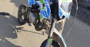 Prudnik: 12-latek wjechał motocyklem pod samochód dostawczy. Młody sprawca stanie przed sądem rodzinnym