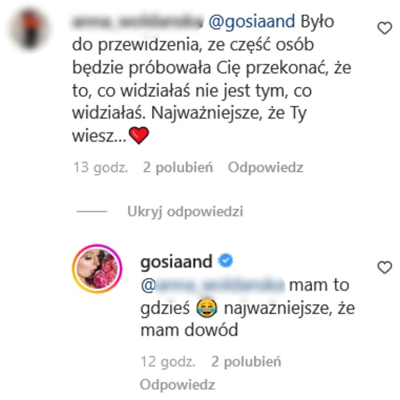 Gosia Andrzejewicz widziała UFO w Warszawie?