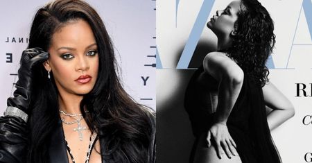 Seksowna Rihanna świeci nagim pośladkiem na nowej okładce "Harper’s Bazaar"