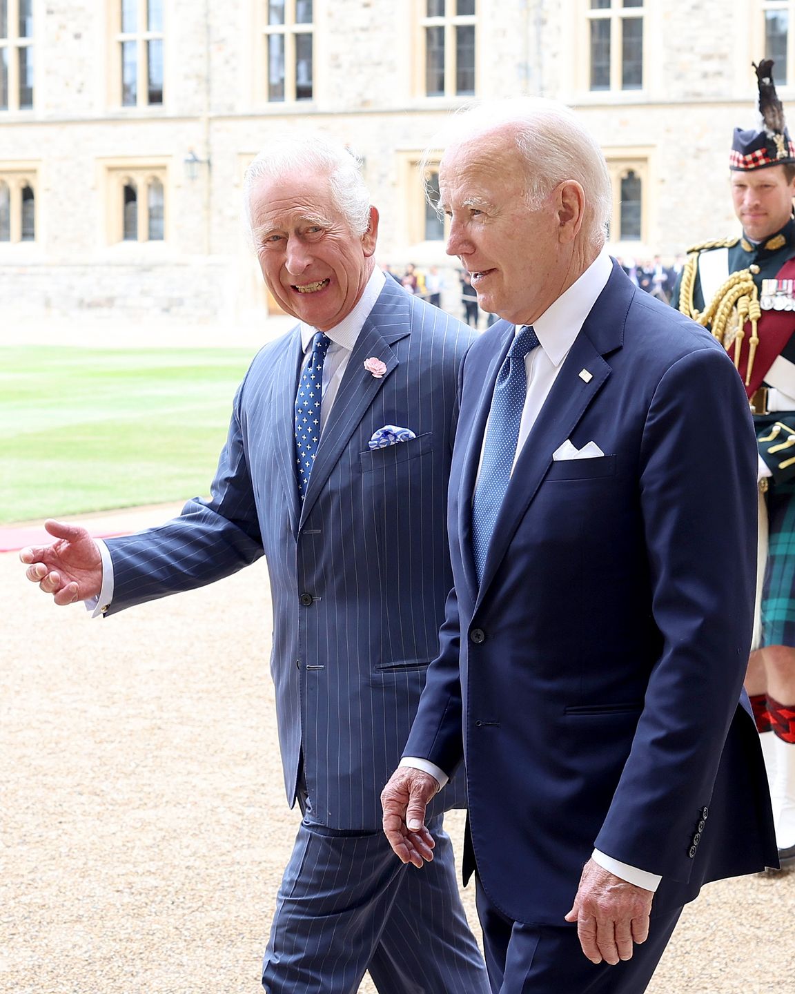 Król Karol III i Joe Biden rozmawiali między innymi o zmianach klimatycznych