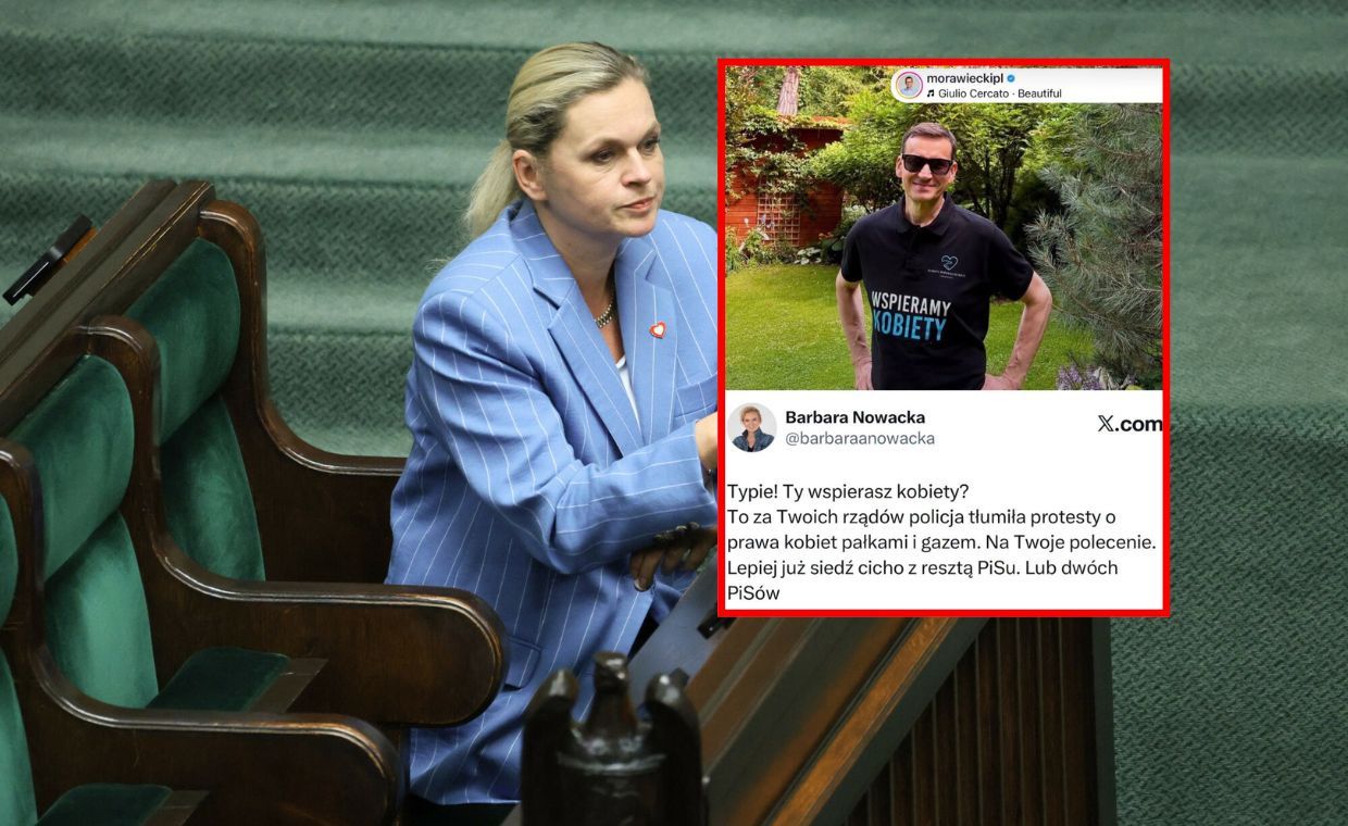 Nowacka krytykuje Morawieckiego za hipokryzję w sprawie kobiet