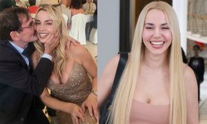 Marianna Schreiber wpadła na WESELE bez chłopaka, ale za to z dużo starszym trenerem boksu: "My już PO ŚLUBIE". Niezła żartownisia? (FOTO)