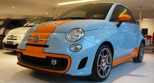 Fiat Abarth 500 Gulf