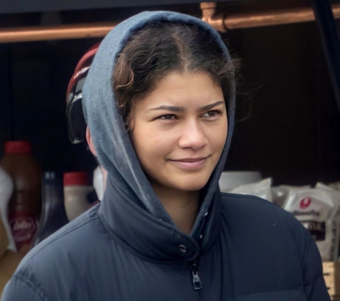Zendaya i Tom Holland na spacerze z rodzicami aktora