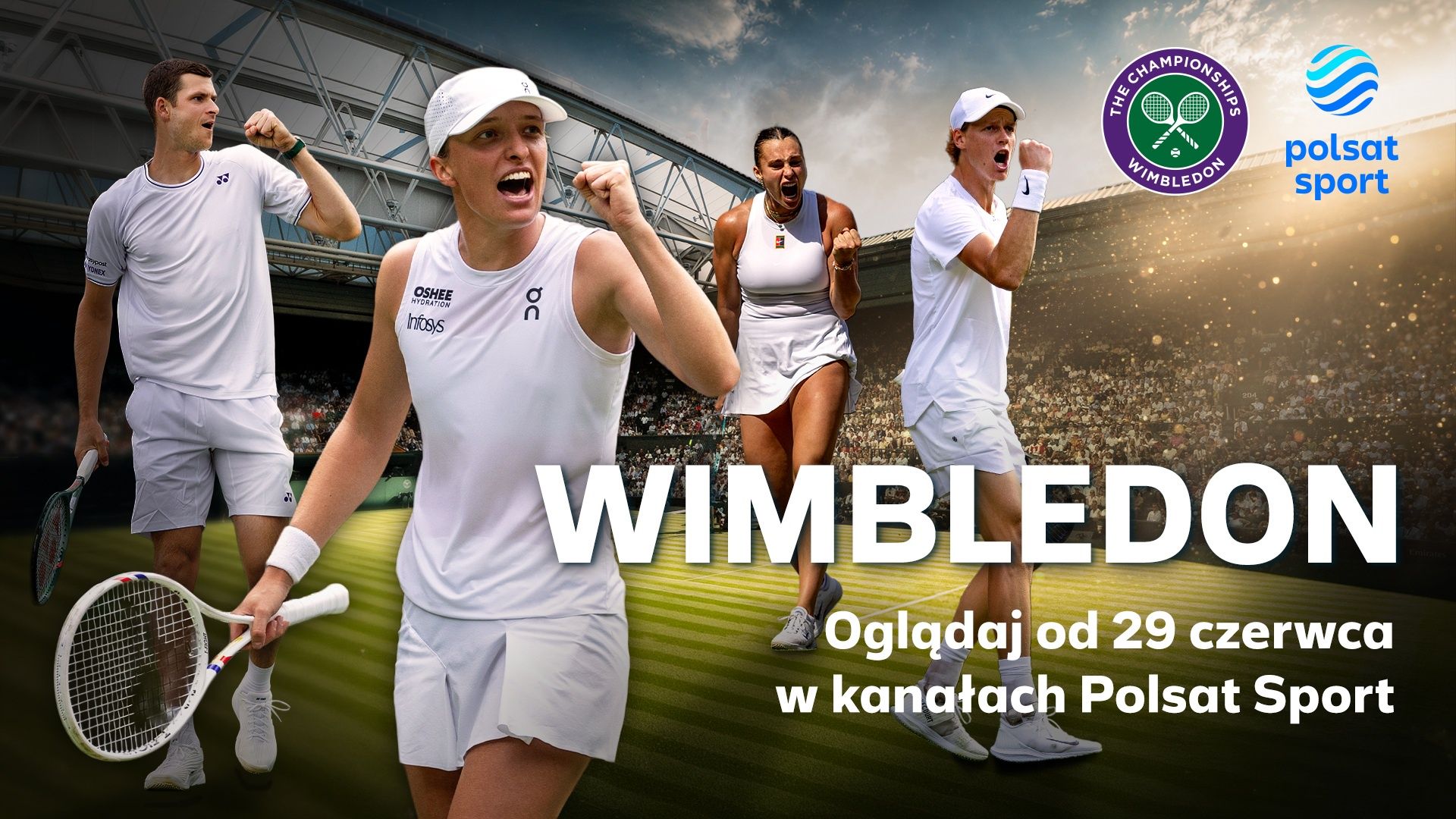 Rusza Wimbledon z Igą Świątek i Mają Chwalińską. Gdzie oglądać?