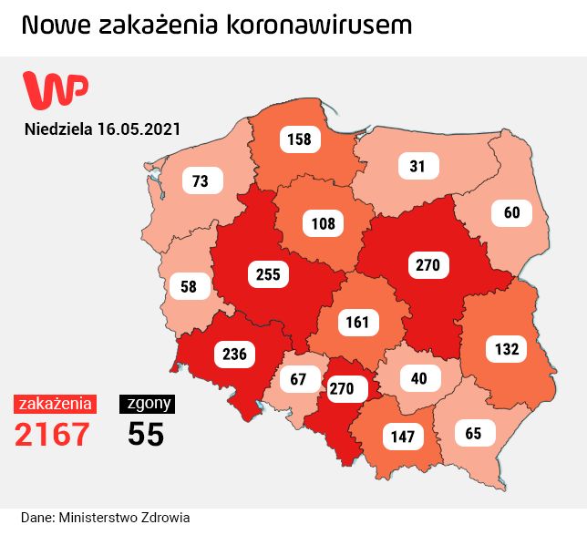 Koronawirus w Polsce. Ministerstwo Zdrowia podało najnowsze dane