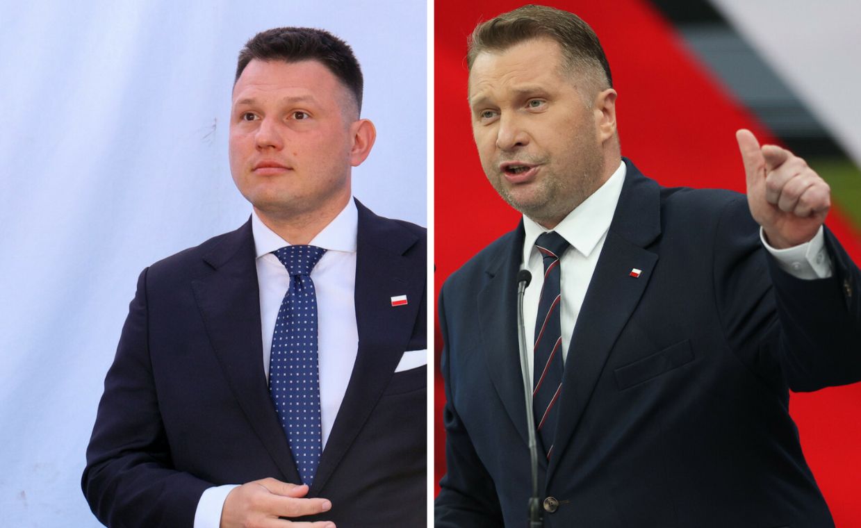 "Oszalał Pan?". Czarnek wezwał Mentzena do przeprosin