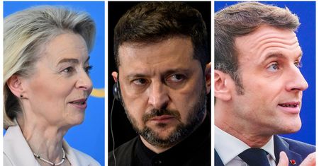 Von der Leyen ponownie upomniała Zełeńskiego. Rozmawiał też z Macronem