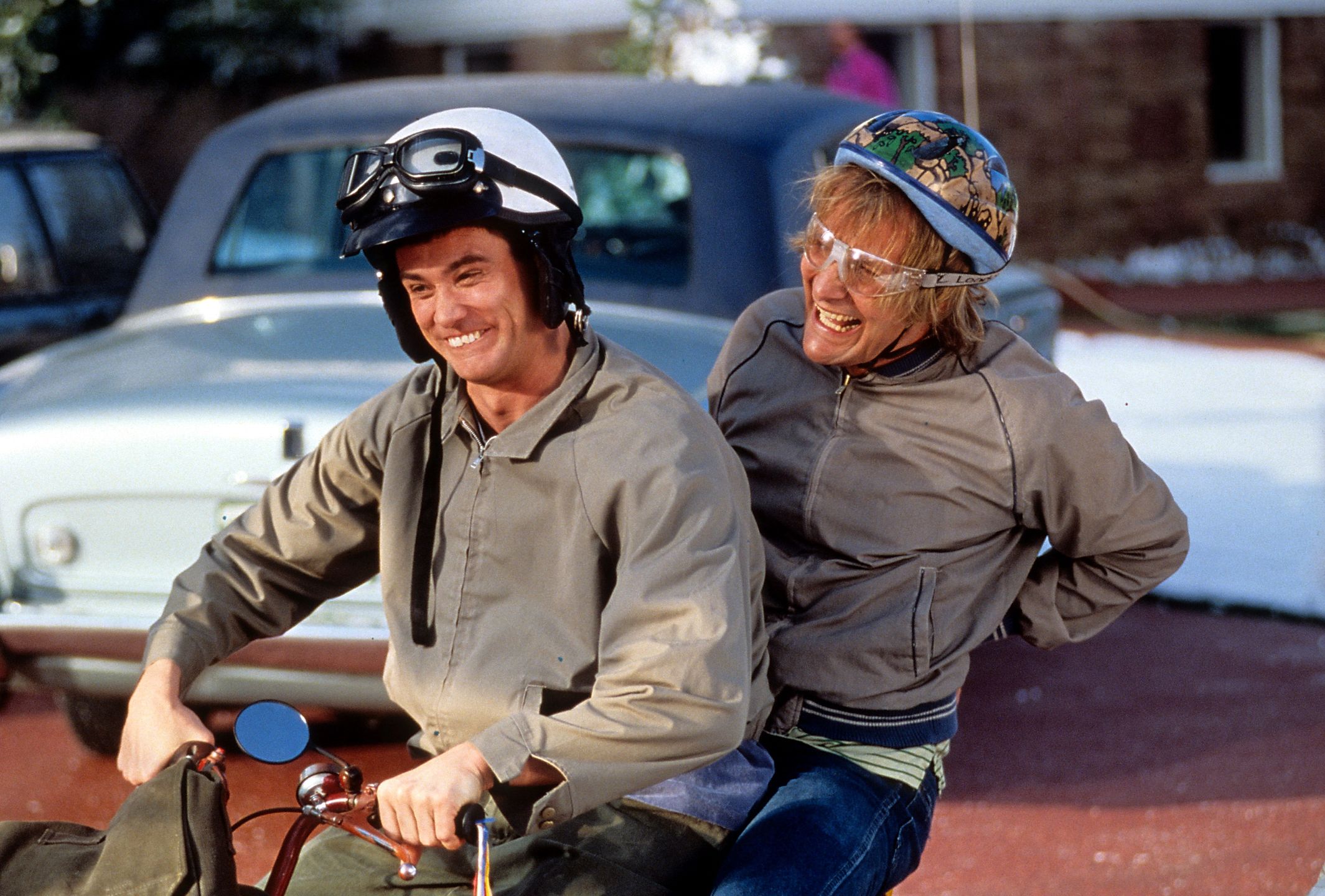 Jim Carrey i Jeff Daniels w "Głupim i głupszym"