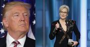 Meryl Streep SKRYTYKOWAŁA TRUMPA podczas Złotych Globów: "Hollywood stworzony jest przez przybyszy i cudzoziemców!"