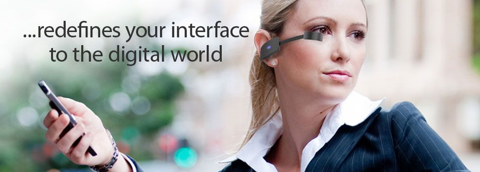 Vuzix M100 - tańsza alternatywa dla Google Glass wkrótce do kupienia