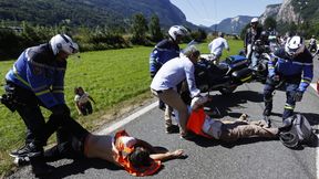 Przerażające sceny na trasie Tour de France. 10. etap został przerwany