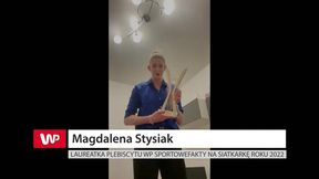 Magdalena Stysiak wybrana Siatkarką Roku w plebiscycie WP Sportowe Fakty!