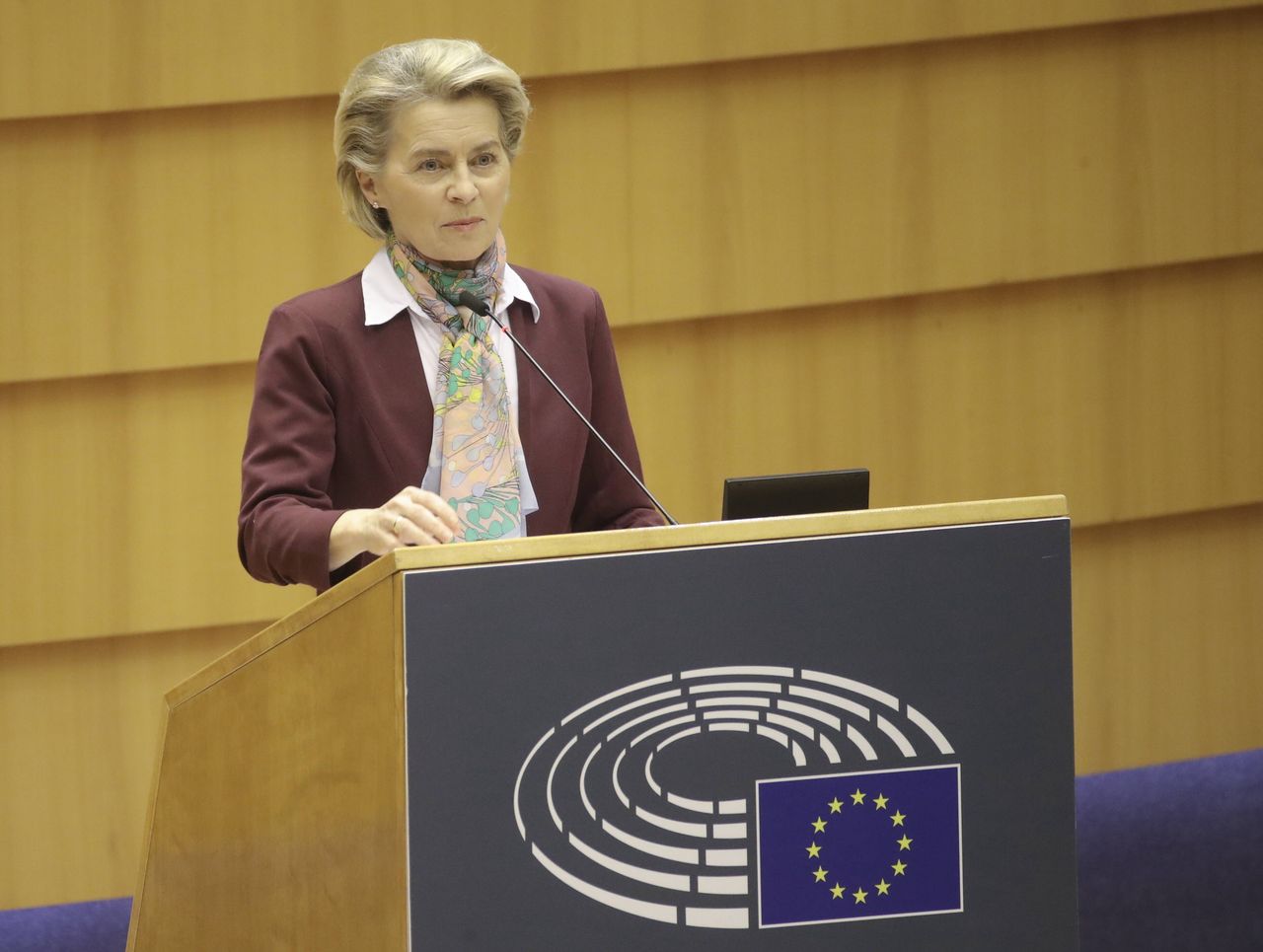 Przewodnicząca Komisji Europejskiej Ursula von der Leyen