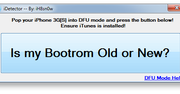 iDetector - aplikacja, która szybko pomoże sprawdzić wersję iBoot-a w iPhonie 3GS