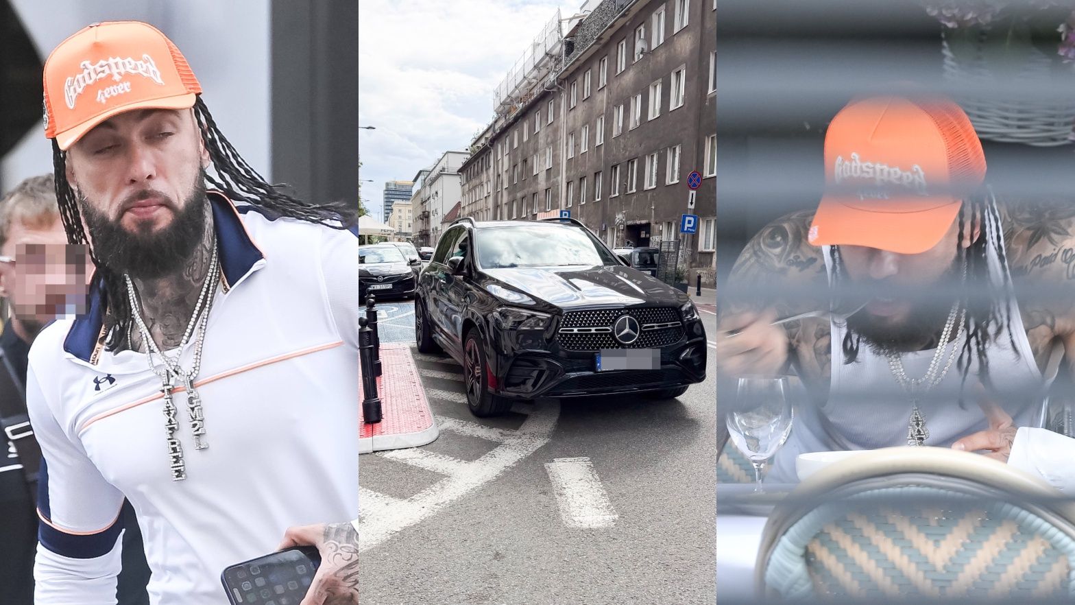 Malik Montana zaparkował drogocenną furę na zakazie