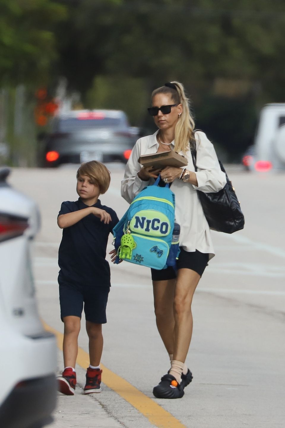 Anna Kournikova z synem