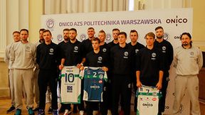 Prezentacja zawodników ONICO AZS Politechniki Warszawskiej (galeria)